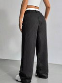 Baggy Broek Dames Zwart