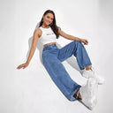 Baggy Jeans Broek Dames