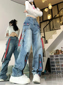 Baggy Jeans Dames High Waist