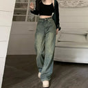 Baggy Straight Jeans Dames