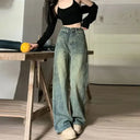 Baggy Straight Jeans Dames