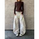 Baggy Wide Leg Jeans Dames