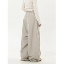 Beige Baggy Broek Dames
