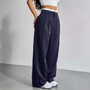 Blauwe Baggy Broek Dames