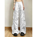 Broek Met Plooien Dames