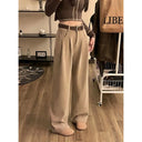 Bruine Baggy Broek Dames