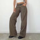 Bruine Baggy Jeans Dames
