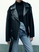 Large Leren Jas Dames