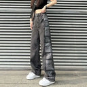Loose Fit Broek Dames Zwart