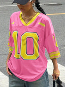 Oversized Basketball Shirt Dames