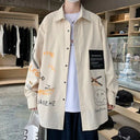 Oversized Blouse Met Print