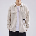 Oversized Blouse Wit Heren