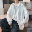 Oversized Full Zip Hoodie Heren