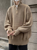 Oversized Gebreide Trui Heren