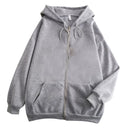 Oversized Hoodie Dames Met Rits