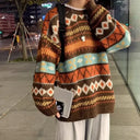 Oversized Knitted Sweater Heren