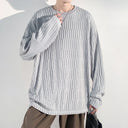 Oversized Long Sleeve Shirt Heren