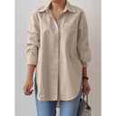 Oversized Overhemd Blouse Dames