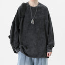 Oversized Shirt Lange Mouwen Heren