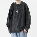 Oversized Shirt Lange Mouwen Heren