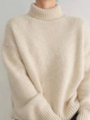 Oversized Sweater Dames Beige