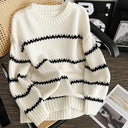 Oversized Sweater Dames Print