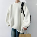 Oversized Sweater Heren Wit