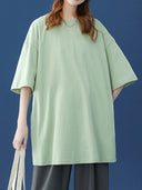 Oversized T-Shirt Dames Basic