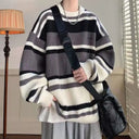 Oversized Trui Heren Grijs