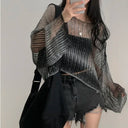 Oversized Trui Met Wijde Mouwen