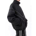 Oversized Vest Dames Met Rits