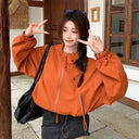 Oversized Vest Oranje