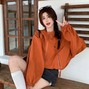 Oversized Vest Oranje