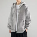 Oversized Zip Hoodie Heren