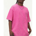 Oversized T-Shirt Heren Roze