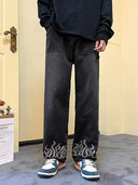 Spijkerbroek Vlammen