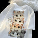 T-Shirt Kat Dames