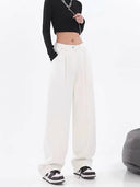 Wijde Jeans Dames Stretch