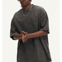 Oversized Shirt Heren Zwart