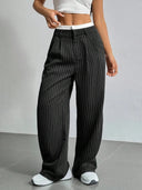 Baggy Broek Dames Zwart