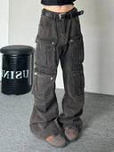 Baggy Cargo Jeans Dames