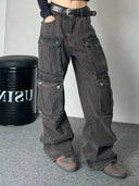 Baggy Cargo Jeans Dames