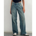 Baggy Jeans Dames Blauw
