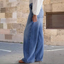 Baggy Jeans Dames Lang