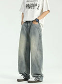 Baggy Jeans Heren Licht Blauw