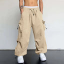 Beige Parachute Broek