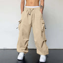 Beige Parachute Broek