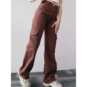 Cargo Broek Dames Bruin