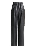 Cargo Broek Dames Leer