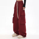 Cargo Broek Dames Rood